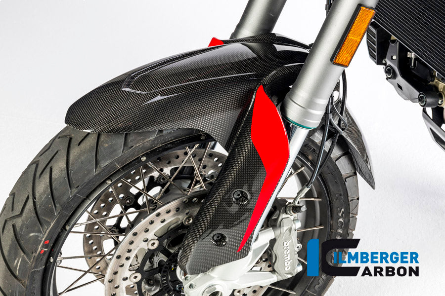 Voorspatbord glanzend carbon Ducati Multistrada Enduro 1200 (2016-2018)