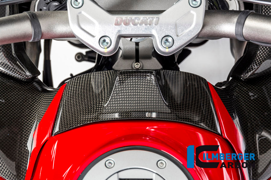 Contactslot antenne cover glanzend carbon Ducati Multistrada Enduro 1200 (2016-2018)