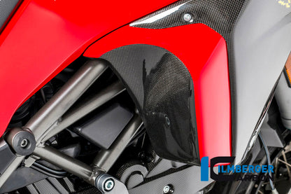 Zijkuip paneel Binnenste panel rechts glanzend carbon Ducati Multistrada 950 (2017-2018)