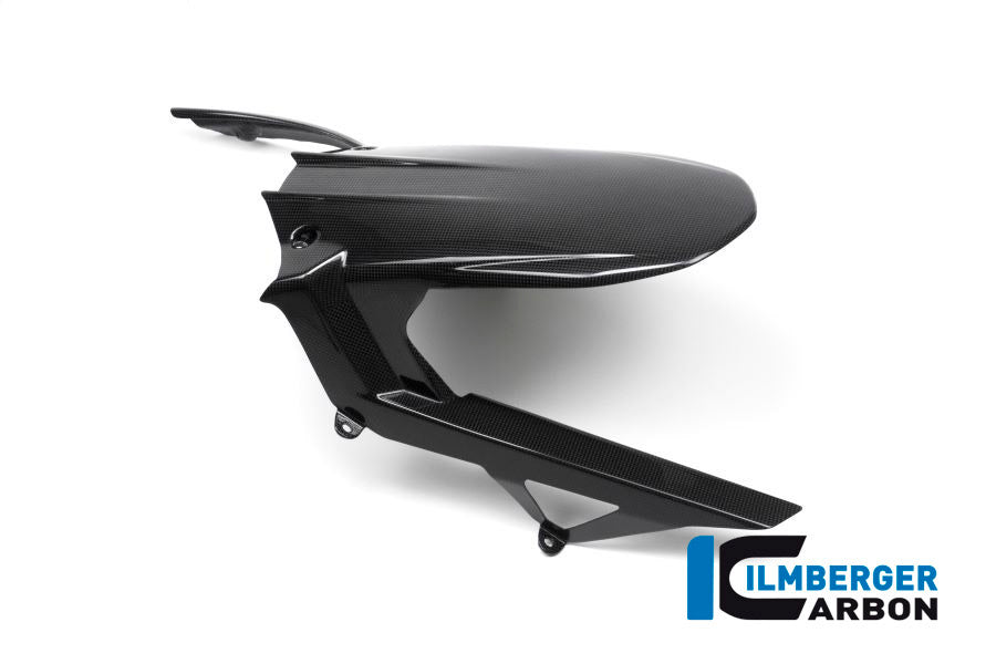 Achterspatbord (hugger) incl. kettingbeschermer glanzend carbon Ducati Multistrada Enduro 1200 (2016-2018)