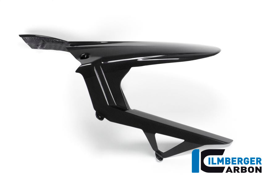 Achterspatbord (hugger) incl. kettingbeschermer glanzend carbon Ducati Multistrada Enduro Pro 1260 (2019)
