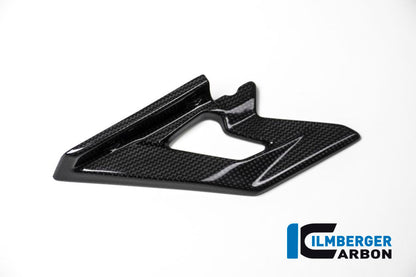 Kettingbeschermer onder achterbrug (Shark Fin)  glanzend carbon Ducati Multistrada 950 (2017-2018)