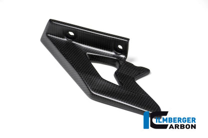 Kettingbeschermer onder achterbrug (Shark Fin)  mat carbon Ducati Multistrada 950 (2019-2021)