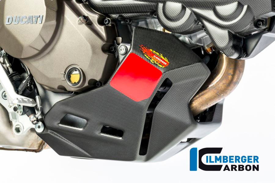 Motorblok beschermer (bellypan) mat carbon Ducati Multistrada V2 (2022-2024)