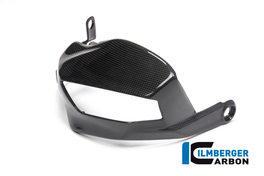 Handkap handbeschermer met montagepunten knipperlichten links glanzend carbon Ducati Multistrada 950 (2017-2018)