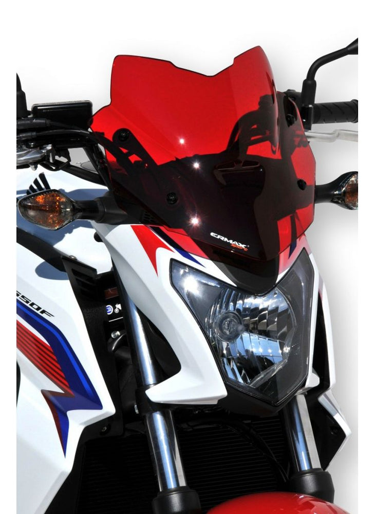 
                  
                    Ermax Sport flyscreen windshield 28cm CB650F 2014 2015 2016 (incl. installation kit)
                  
                