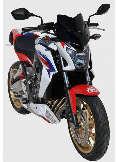 Ermax Sport flyscreen windshield 28cm CB650F 2014 2015 2016 (incl. installation kit)
