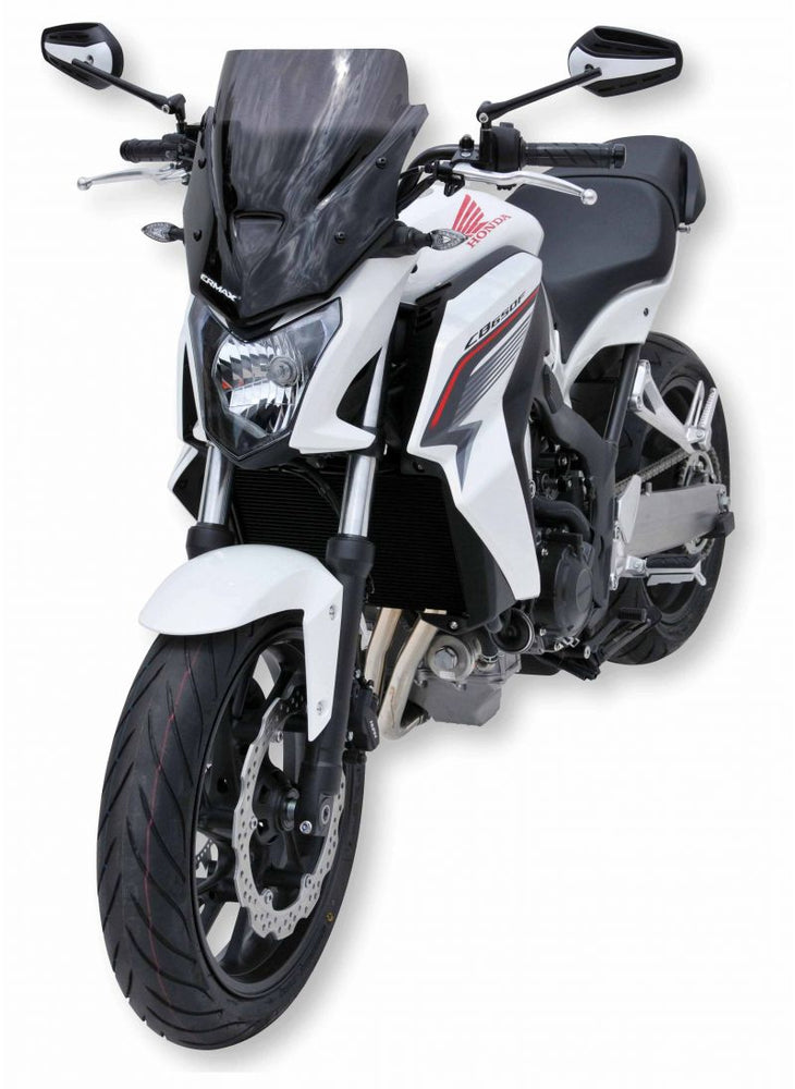 
                  
                    Ermax Touring Flyscreen Windshield 36cm CB650F 2014 2015 2016 (incl. Installation Kit)
                  
                