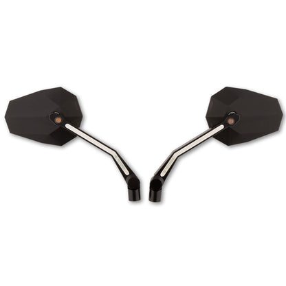Miroir Highsider Stealth-X4 avec signal de virage à LED et lumière de position