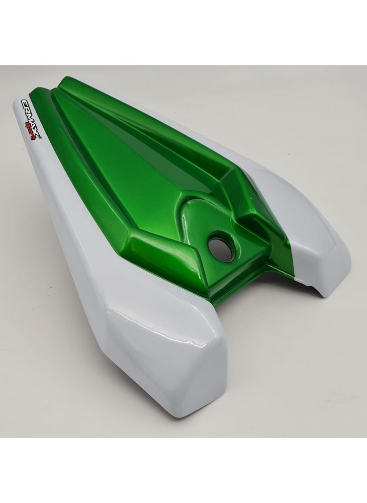 Ermax seatcover Z1000 2014-2021 Pearl Stardust White (25Y) / Golden Blazed Green demo