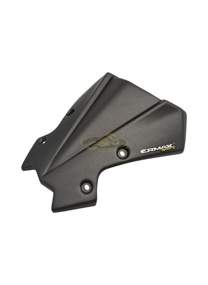 Ermax Colour wind screen Kawasaki Z650 2020+ Unpainted (Black) - Outlet