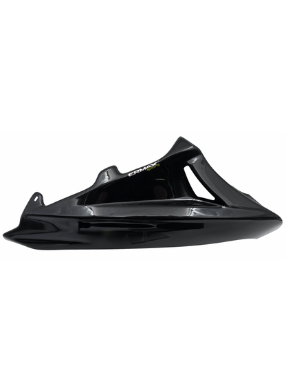 Ermax bellypan (motorspoiler) 3-part Kawasaki Z750 2007-2013 Pearl Stardust White (25Y) & Metallic Spark Black - Outlet