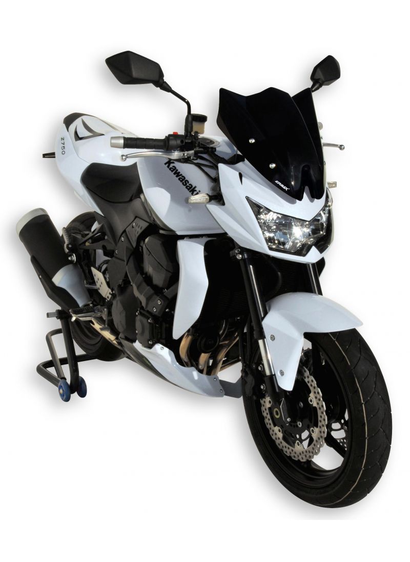 Ermax Double Bubble flyscreen windshield 39cm Z750 2007-2013 - Z1000-style (incl. installation kit)