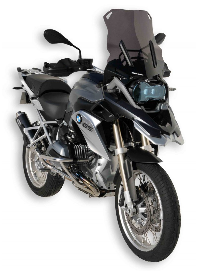 Ermax high screen windshield + 8cm (total height 46cm) for R1200GS/Adventure (incl. fitting kit) 2013-2016