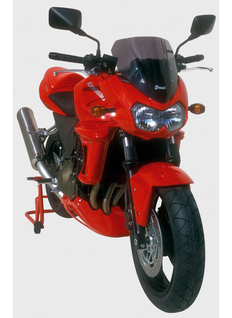 Ermax high flyscreen windshield 31cm Z750 04-06 (incl. installation kit)