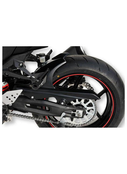 Ermax achterspatbord (hugger) Kawasaki Z750R 2011-2012 Unpainted (Black) - Outlet