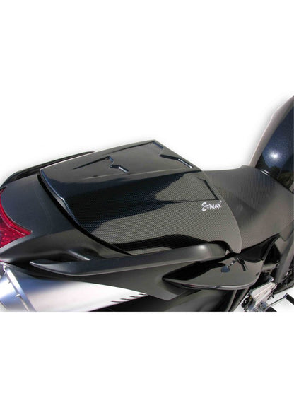 Ermax duoseat seatcover (monozit) Yamaha FZ6N 2004-2010 and FZ6 S2 Fazer 2007-2013 Silver Carbonlook - Outlet