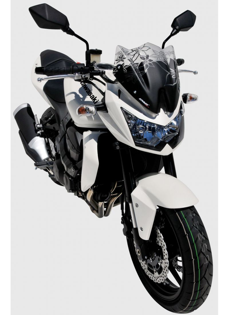 Ermax Sport Double Bubble flyscreen windshield 29cm Z750 2007-2013 - Z1000-style (incl. installation kit)