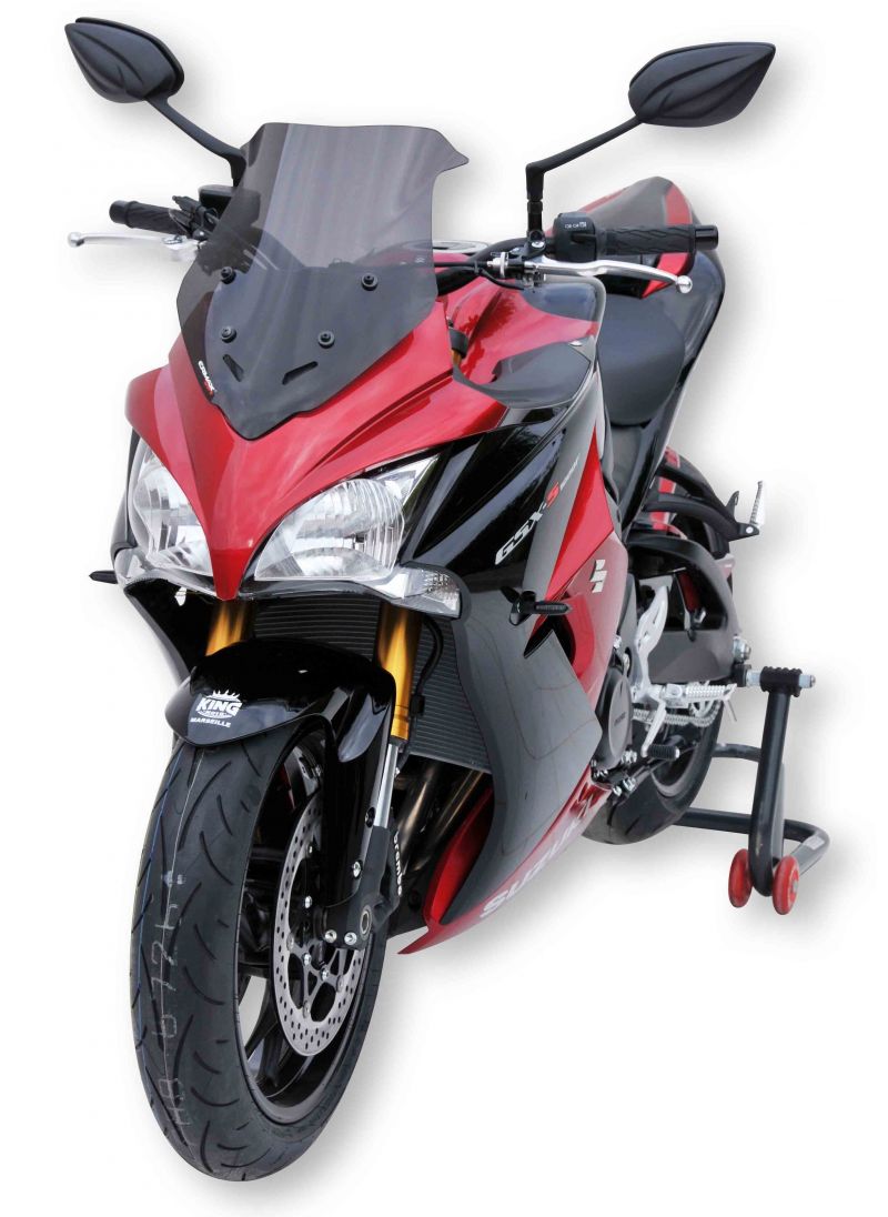 Ermax Sport windshield (total height 40cm) for GSX S 1000 F (incl. fitting kit) 2015