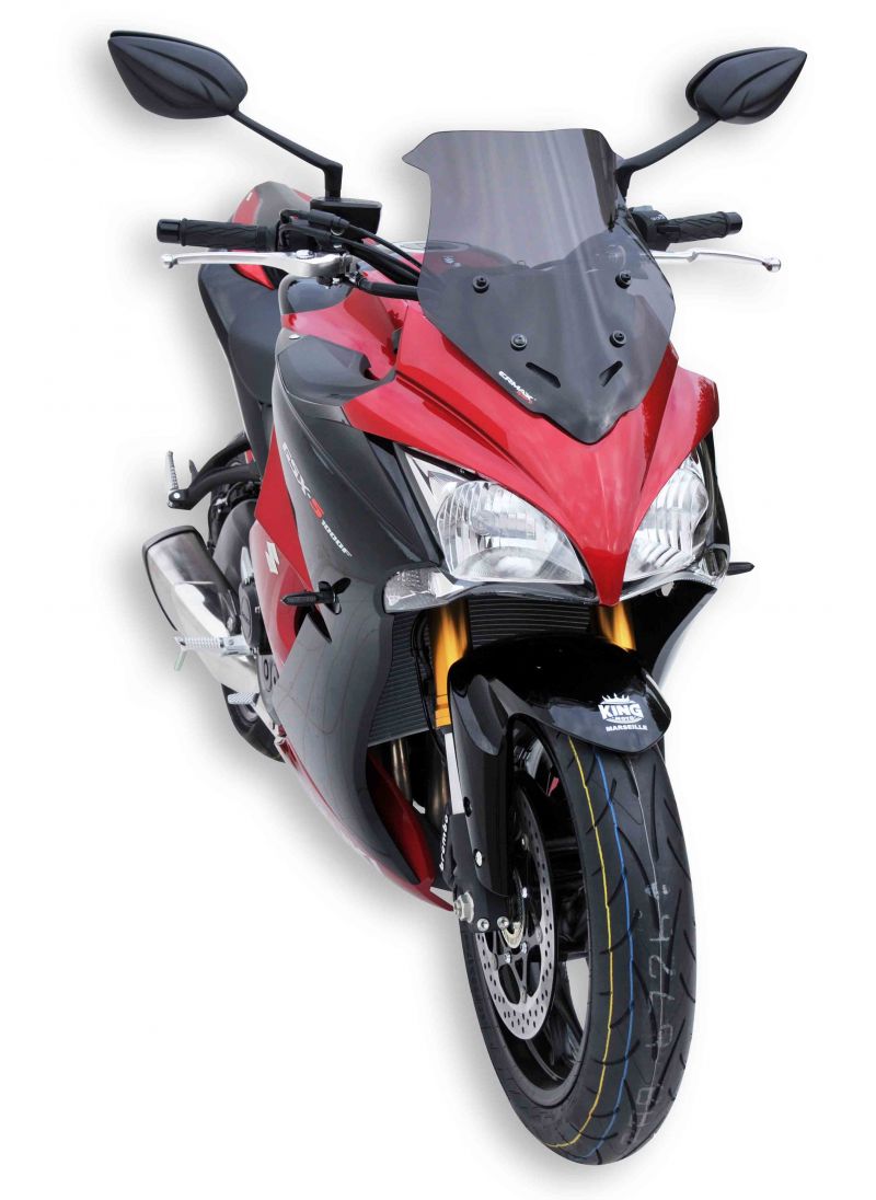 Ermax Sport windshield (total height 40cm) for GSX S 1000 F (incl. fitting kit) 2015