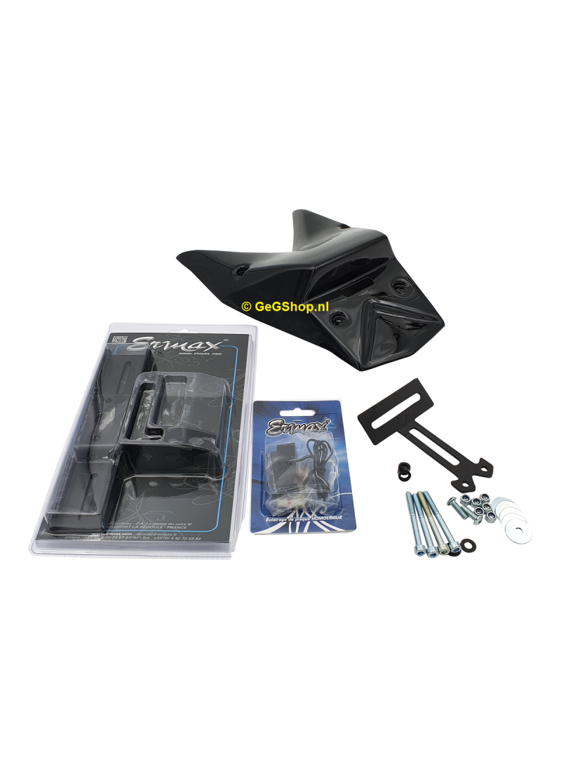 Ermax undertail Kawasaki Z1000 2003-2006 Ebony (H8) Black
