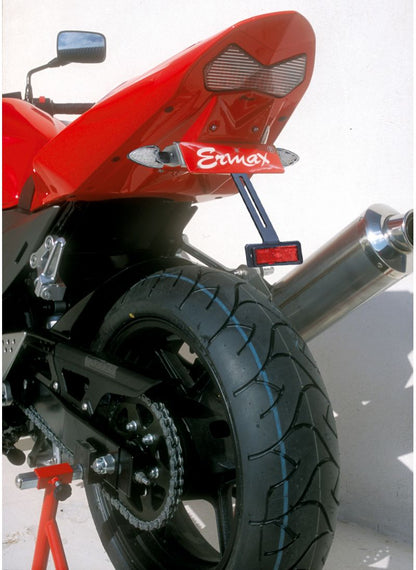 Ermax Kentekenplaathouder Kawasaki Z750 2004-2006 Glossy Black - Outlet