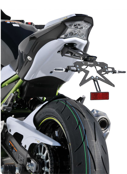 Ermax übertrifft die Nummernschildunterstützung Kawasaki Z900 2017-2019