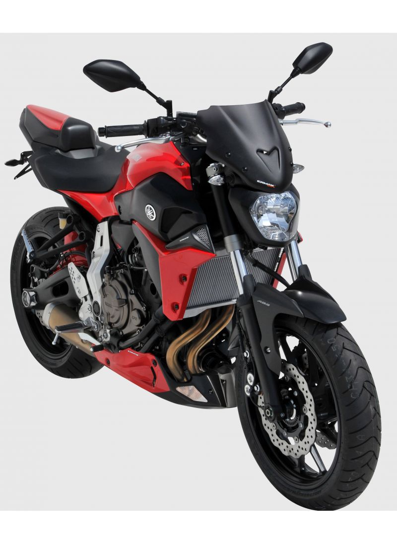 Ermax flyscreen windshield Sport 27cm MT-07 2014-2017 (incl. installation kit)