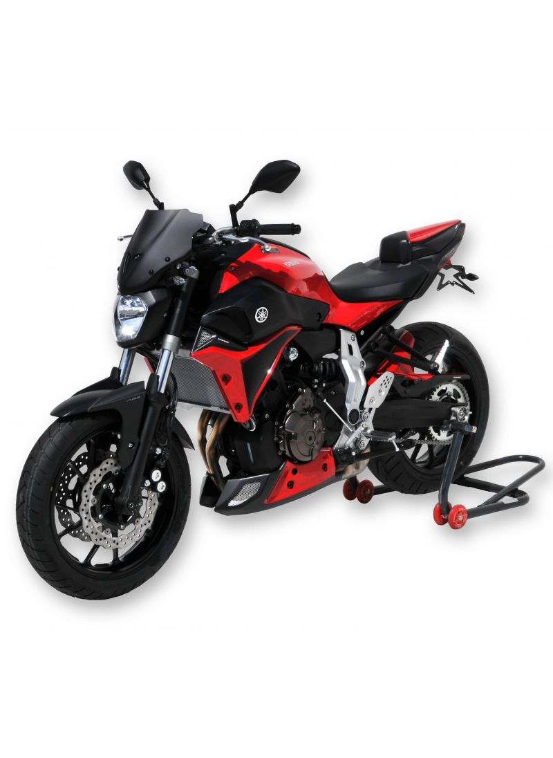 Ermax flyscreen windshield Sport 27cm MT-07 2014-2017 (incl. installation kit)