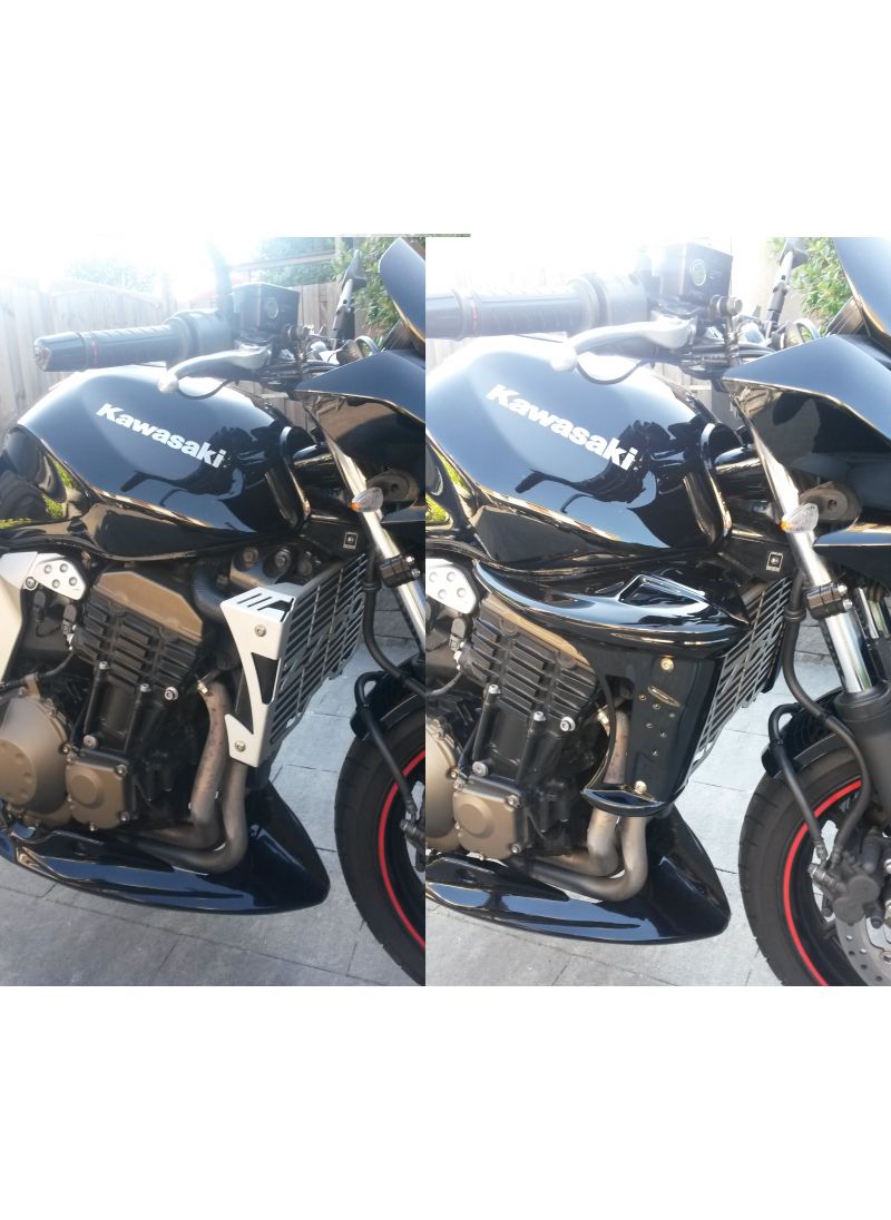Ermax radiator side panels Kawasaki Z750 2004-2006