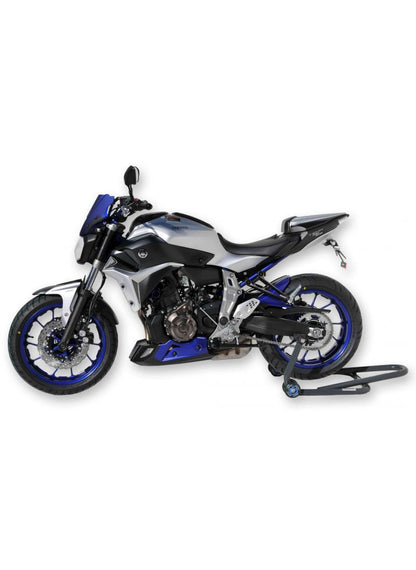 Ermax radiator zijpanelen (L+R) Yamaha MT07 2014-2017 Satin Blue (Race Blue) - Outlet
