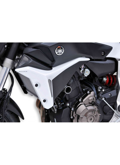 Ermax radiator zijpanelen (L+R) Yamaha MT07 2014-2017 Satin Blue (Race Blue) - Outlet