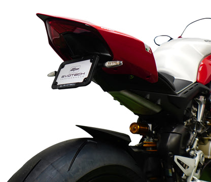 Evotech Verstelbare Kentekenplaathouder incl. knipperlichtset - Ducati Panigale V4 (2025+)