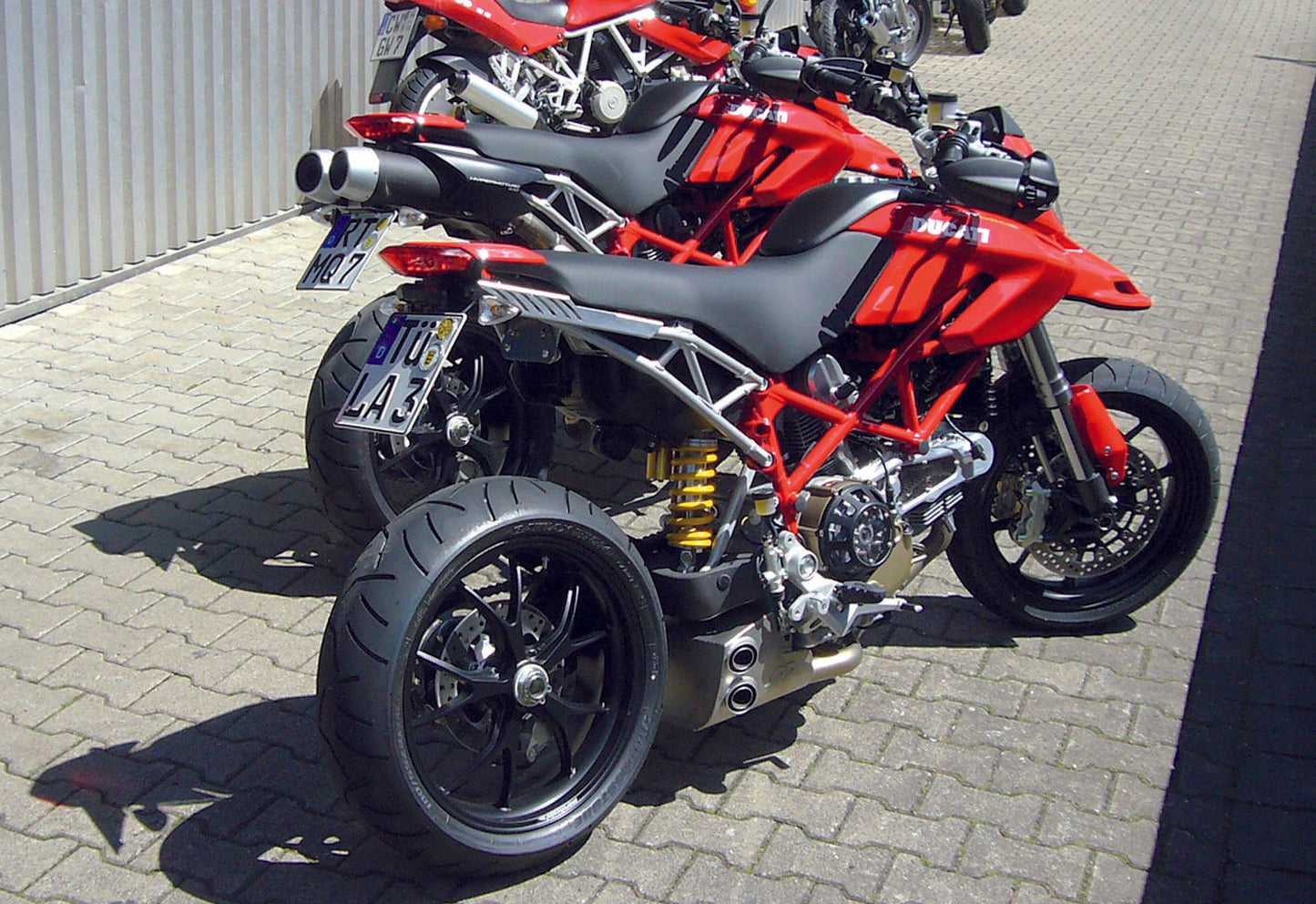 QD ExBox EVO uitlaatsysteem Ducati Hypermotard 1100 (2007-2009)
