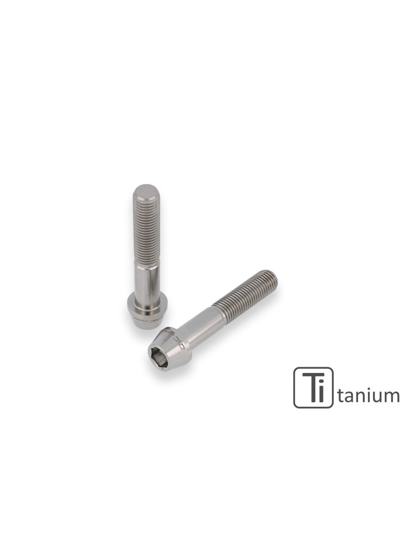 Screws Front brake caliper set M10x1.25x60 (2 pcs) - Titanium Aprilia Tuono V4 Factory (2025+)