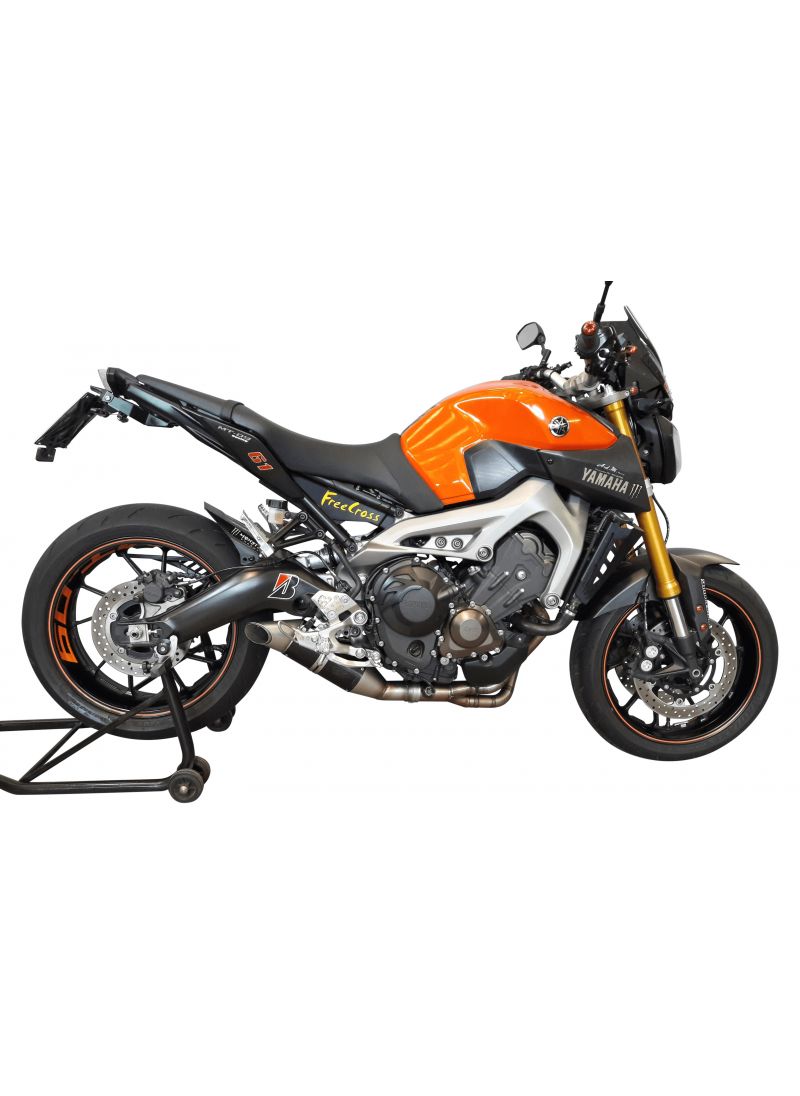 G&G Big Oval exhaust system Yamaha MT09 and Tracer