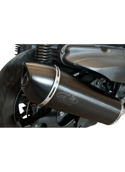 G&G uitlaat Yamaha X-Max 400 2013-up