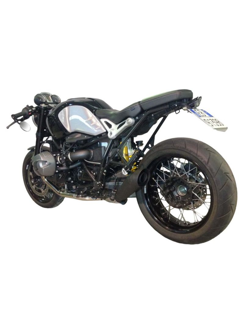G&G GP Black exhaust BMW R NineT Racer