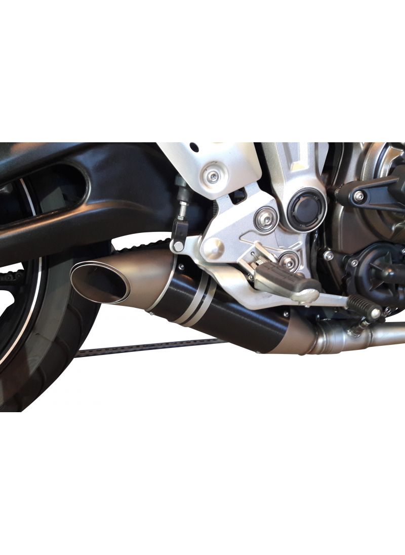 G&G GP exhaust system Yamaha Tracer 700