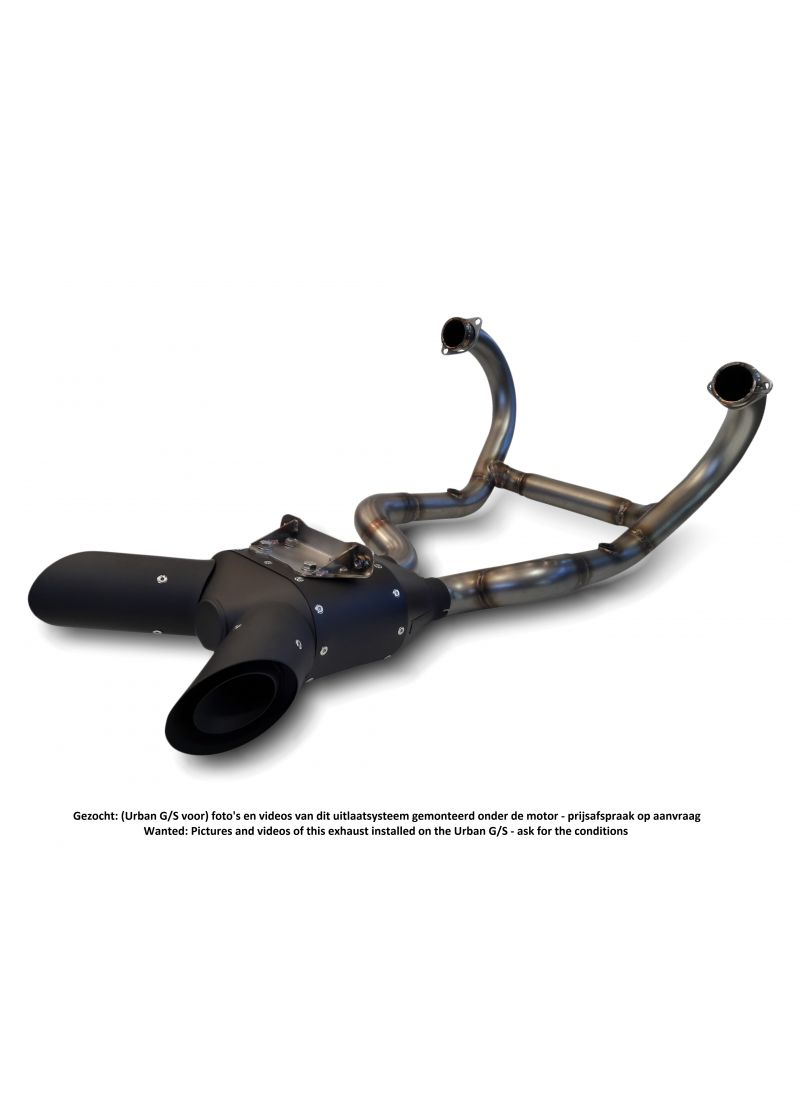 G&G GP Stealth exhaust system BMW RnineT Scrambler