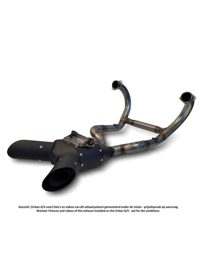 G&G GP Stealth exhaust system BMW RnineT Scrambler