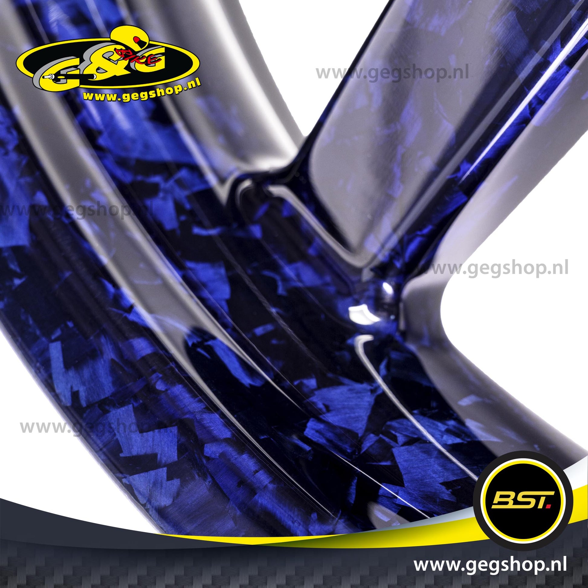 BST Twin TEK 3.5x17" carbon voorvelg voor Harley Davidson FLHXS Street Glide Special (2018-2019)
