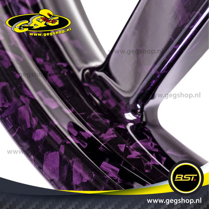 BST Twin TEK 6x17'' carbon achtervelg voor Harley Davidson FLSTF Fat Boy (2010-2017)