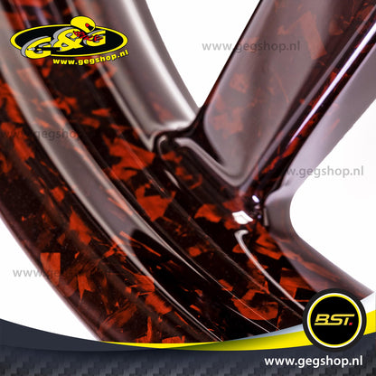 BST Twin TEK 3.5x17" carbon voorvelg voor Harley Davidson FLHRC Road King Classic (2009-2013)