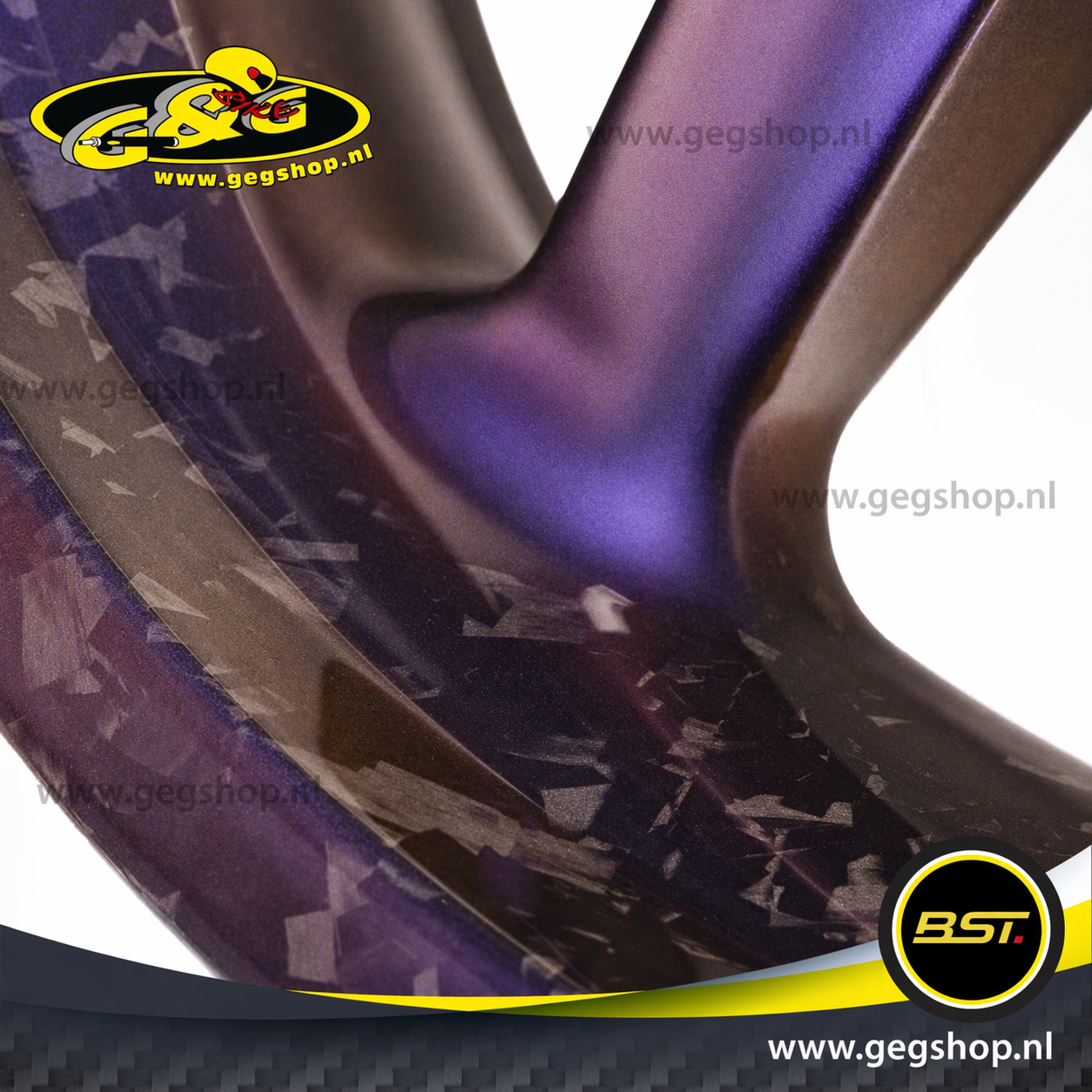 BST Twin TEK 6x17'' carbon achtervelg voor Harley Davidson FXBB Street Bob (2018-2020)