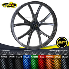 BST Torque TEK 3.5x16" carbon voorvelg voor Harley Davidson FLSTF Fat Boy (2010-2017)
