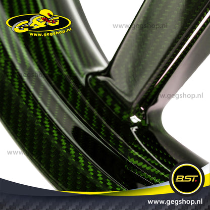 BST Twin TEK 6x17'' carbon achtervelg voor Harley Davidson VRSCF V-Rod Muscle (2009-2017)