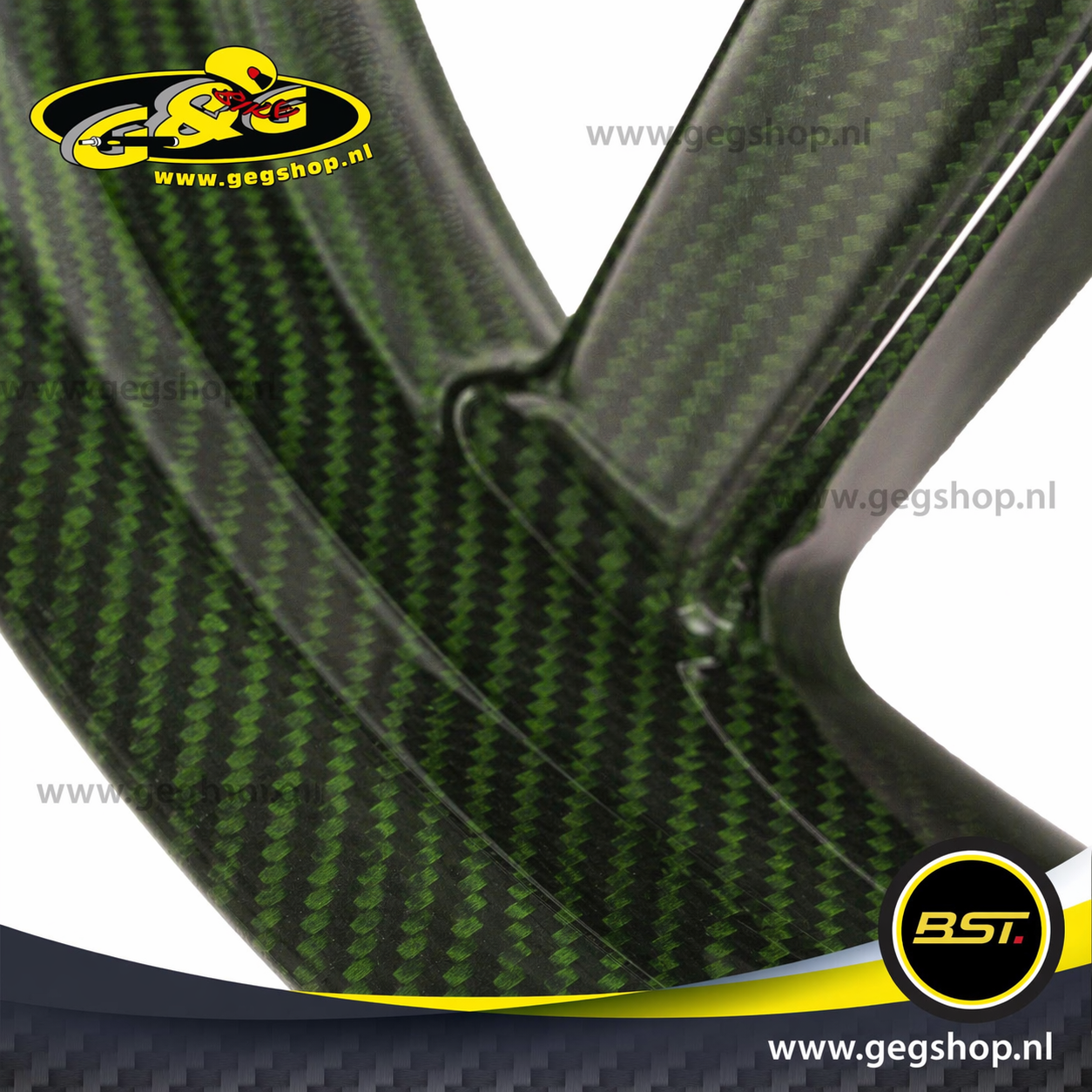 BST Twin TEK 3.5x17" carbon voorvelg voor Harley Davidson VRSCF V-Rod Muscle (2009-2017)