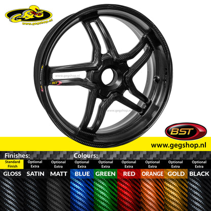BST Torque TEK 6x17'' carbon achtervelg voor Harley Davidson VRSCSE V-Rod CVO (2005-2006)