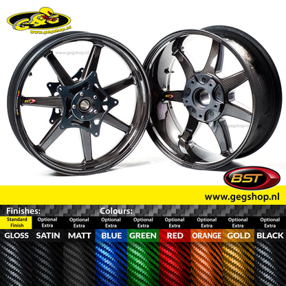 BST Torque TEK 3x19" carbon voorvelg voor Harley Davidson FXFBS Fat Bob 114 (2018-2020)